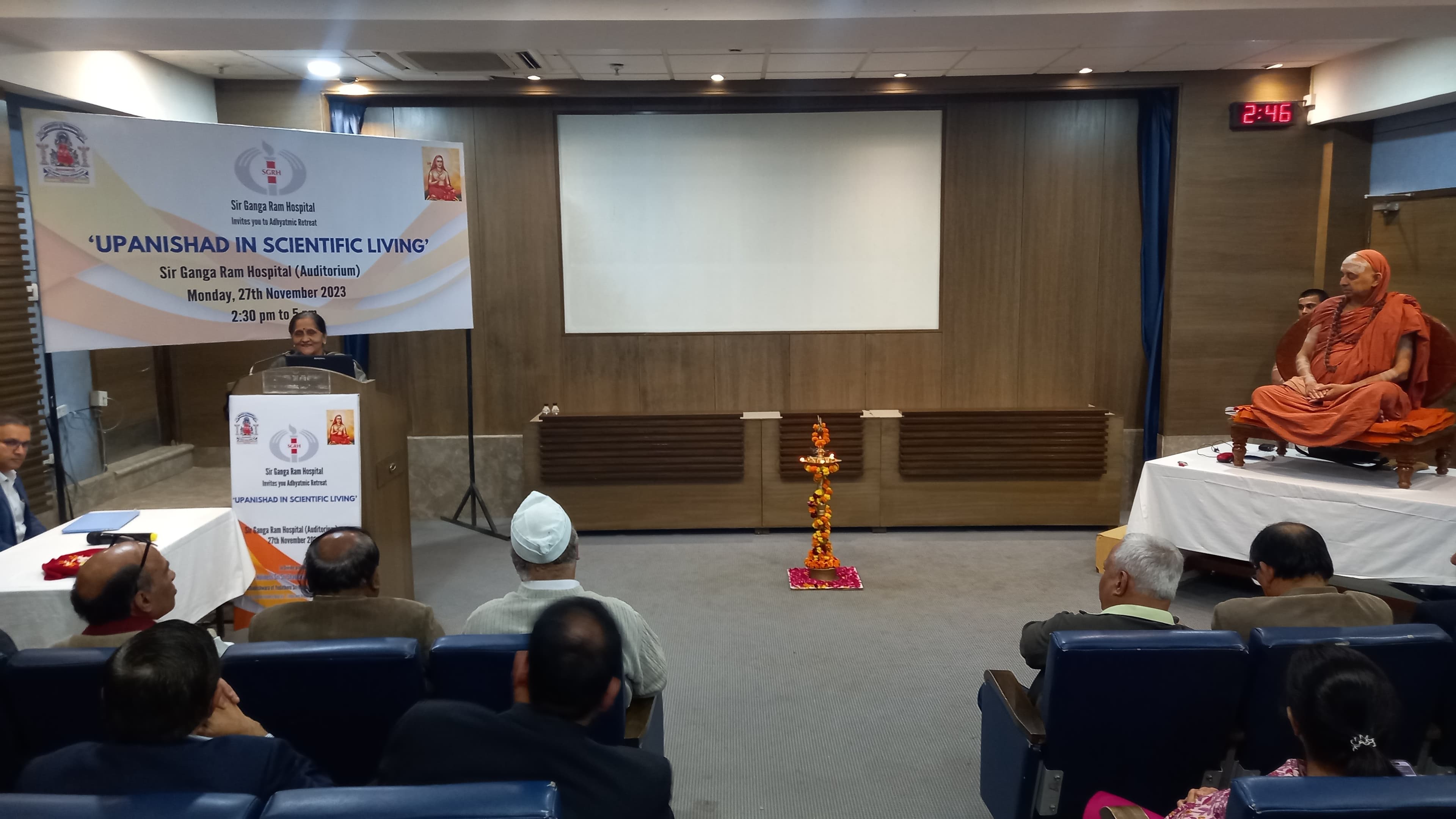 Upanishad in Scientific Living, Sir Ganga Ram Hospital, New Delhi
