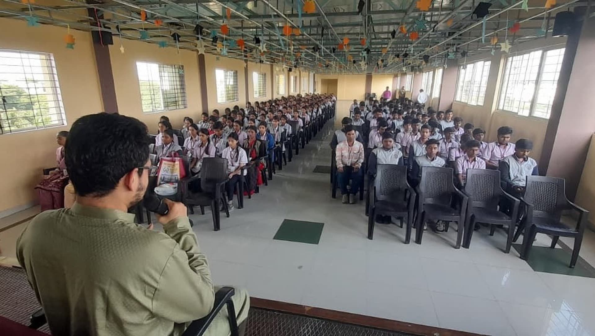 Vivekadeepti session at Oxford College, Sarjapur, Bengaluru